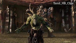 Warcraft Movie Durotan vs Guldan Fight Scene In Tamil