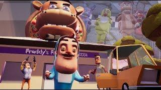 BABY NEIGHBOR FREDDY FAZBEARS PIZZERIA ADVENTURE  Hello Neighbor Mod