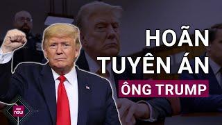 Tin nóng thế giới Tòa án New York hoãn tuyên án ông Trump vụ chi tiền bịt miệng  VTC Now