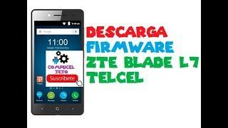 DESCARGA FIRMWARE ZTE BLADE L7 TELCEL + HERRAMIENTAS DE INSTALACION