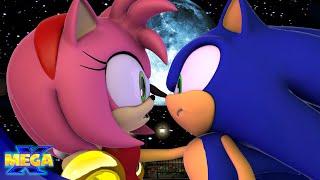 Sonic and Amy Romantic Compilation  MEGA X Sonic animation