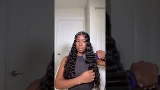 AutumnDeep wave HD lace frontal wig install  She slayyyy