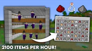 Minecraft EASY Fast Witch Farm  Minecraft Tutorial 1 19