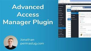 Advanced Access Manager for WordPress - Configure Access Based on User Role