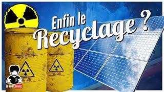 Peut-on recycler le rayonnement des déchets radioactifs en électricité via des panneaux solaires ?️