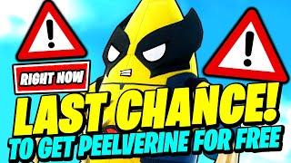 *LAST CHANCE* How to GET the Peelverine Back Bling FOR FREE in Fortnite