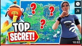 Fortnite Tips & Tricks - 3 SECRETS DropSpots Pros Are Hiding From You Ft Bugha K1ng & Benjy