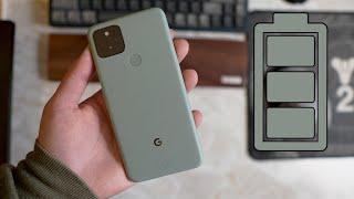 Google Pixel 5 Real World Battery Life Test Insane Results BEAST