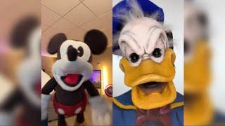 TikTok Mickey Mouse Reacts TRY NOT TO LAUGH CHALLENGE @HassanKhadair Mickey Puppet