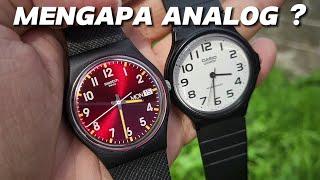 MENGAPA PILIH JAM ANALOG ? Alasan Mengapa Jam Analog Lebih Unggul Daripada Jam Digital.