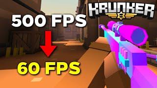 KRUNKER.IO but I play at 60 FPS FRAME CAP at 60 FPS...