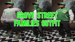 GTA 5  How To Make A Grove Street Familes Outfit