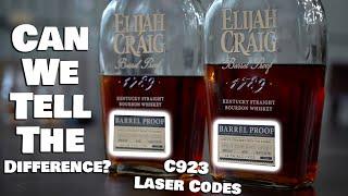 Elijah Craig Barrel Proof Laser Code Issue Real OR Fake?