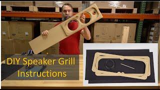 How to Build a DIY Speaker Grill - CSS Grill Kit