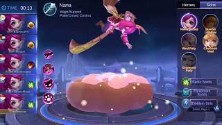 Mobile Legends  NANA FIESTA IN BRAWL&MIRROR  #MLBB #NANA #MIRROR #BRAWL #MOBILELEGENDS