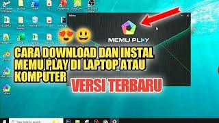 CARA DOWNLOAD DAN INSTAL MEMU PLAY VERSI TERBARU DI LAPTOP ATAU KOMPUTER