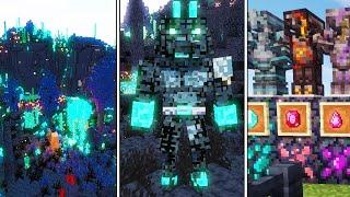 ABYSS CHAPTER 2  MINECRAFT MOD SHOWCASE  DISCOVER A DIMENSION OF NEW ITEMS ORES & DANGEROUS MOBS