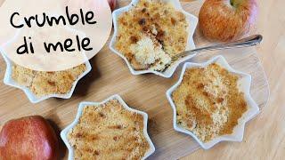 CRUMBLE DI MELE   Facile veloce e buonissimo 