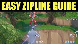 Deal Damage to Opposing Players While Riding a Zip line Damage Opponents Riding Zip line