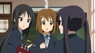 Yui cant interpret guitar maintenance 【K-ON】