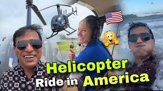 Aaj Pehli Baar Helicopter Ride Ki America Mai Ali Gul Mallah  Ali Gul Vlogs