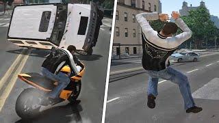 Average GTA 4 Motorcycle Ragdolls - Part 6