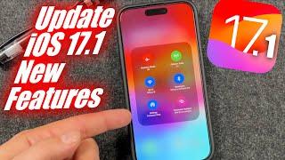 Install iOS 17.1 - New Features Double Tap - How To Update iOS 17.1 iPhone