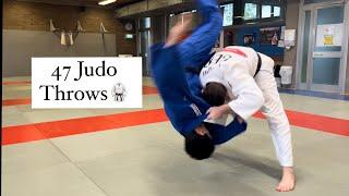 I throw every Judo Throw I know from the GOKYO and more - 47 Techniques