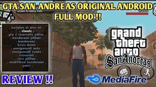 REVIEW GTA SAN ANDREAS ORIGINAL ANDROID FULL MOD BAHASA INDONESIA