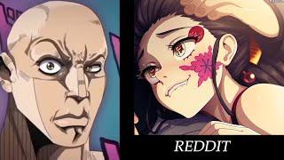 Anime vs Reddit  Demon Slayer Edition - but theres an extra DEMON