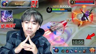 DI DIEMIN MALAH NGELUNJAK  MAKAN NIH ALDOUS 500 STACK 10 MENIT - Mobile legends