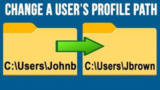 How to Rename a User Profile Folder Name in Windows **READ THE DESCRIPTION FIRST BEFORE DOING THIS**