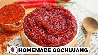 HOMEMADE GOCHUJANG KOREAN CHILLI PASTE WITH LOCAL INGREDIENTS. SUPER EASY TO MAKE