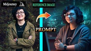 Midjourney V5.1 - How To Upload A Reference Image And Use As A Prompt - Detailed Tutorial