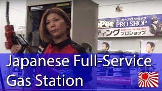 Full Service Gas Station in Japan