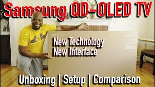Samsung S95B QD-OLED Unboxing Setup & Comparison  ALREADY Controversial