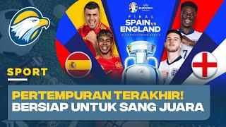 Catat Jadwal Final Euro 2024 Spanyol vs Inggris