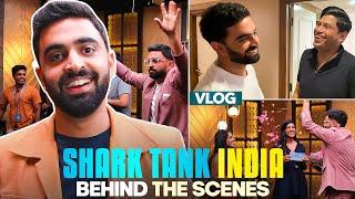 How I PRANKED everyone on the sets of SHARK TANK INDIA  Rahul Dua Vlogs  BEHIND THE SCENES