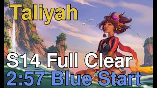 Taliyah Full Clear  257 Blue Start Season 14 Buffs