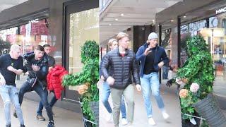 Bushman prank - Scaring Men Compilation Prank 2021