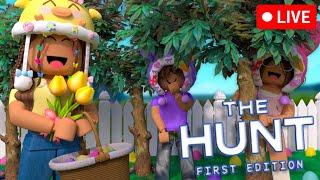 ROBLOX THE HUNT LIVE **COLLECTING BADGES** #shorts #roblox