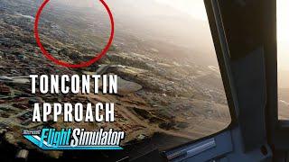 New Flight Simulator Gameplay - a320 Dangerous Approach - Toncontin