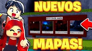 *NUEVO* GANAMOS EN LOS *NUEVOS MAPAS*  DE FLEE THE FACILITY en ROBLOX 