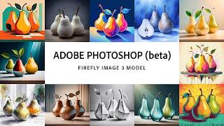 Adobe Photoshop beta April Update — Now with Firefly Image 3 Model