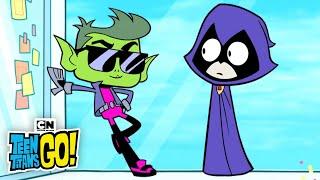 MASH-UP Beast Boy and Raven Fall in Love  Teen Titans Go  Cartoon Network