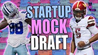 UPDATED DYNASTY STARTUP MOCK DRAFT Superflex + TE Prem - 2024 Dynasty Fantasy Football