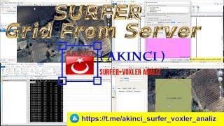 #Surfer Grid From Server Kullanım #uydudan #define #nasıl #bulunur