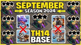 TOP 20  BEST TH14 UNBEATABLE CWL BASE WITH LINKS 2024  TH14 WAR BASE LINK 2024  CLASH OF CLANS