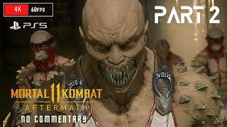 Mortal Kombat 11 Aftermath Story Mode - Part 2 No Commentary