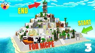 BEST PARKOUR MAPS FOR MINECRAFT PE  Parkour Map for MCPE 1.19  TOP 3 PARKOUR MAPS FOR MCPE